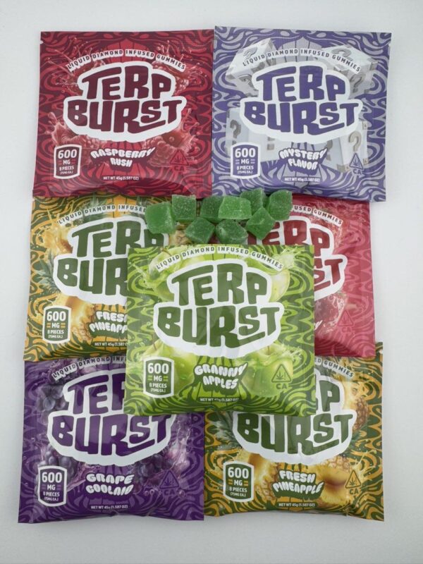 Buy Terp Burst 600mg THC Gummies Online