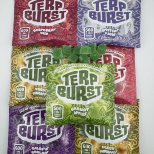 Terp Burst – 600mg thc gummies