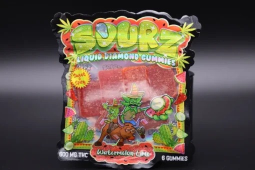 Discover the Power of Sourz Liquid Diamonds Gummies 600mg